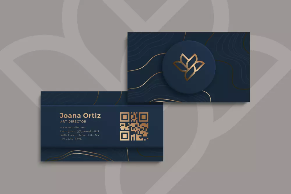 تصميم بطاقات أعمال احترافية