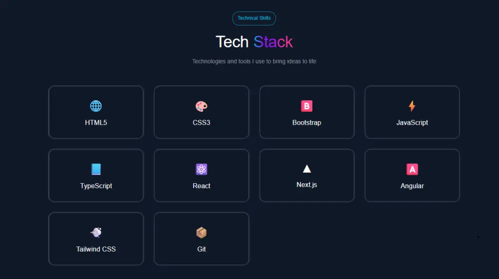 تصميم portfolio بورتفوليو احترافي لعرض مهاراتك بشكل مميز
