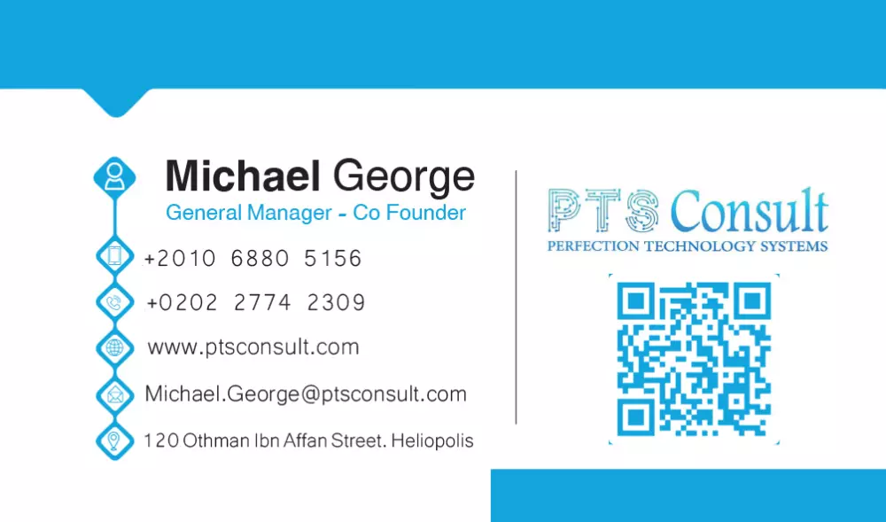 تصميم بطاقه أعمال بيزنس كارد Business card