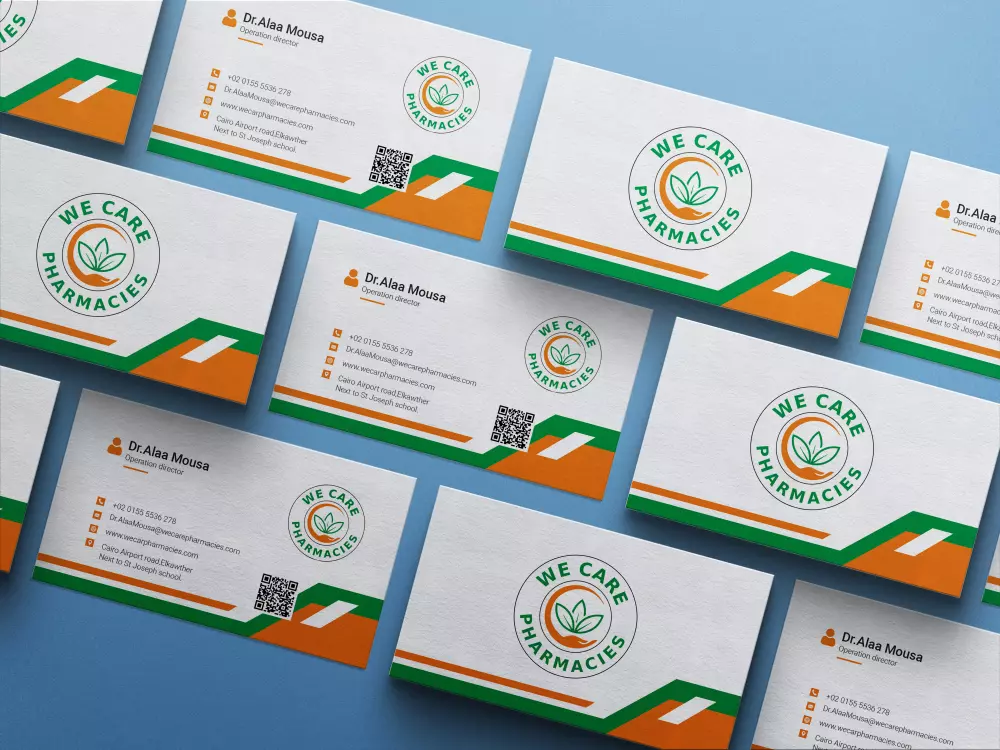 تصميم بطاقه أعمال بيزنس كارد Business card