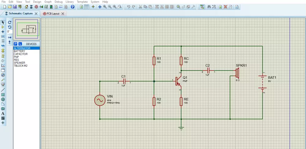 تصميم الدوائر الإلكترونية باستخدام برنامج بروتس Proteus
