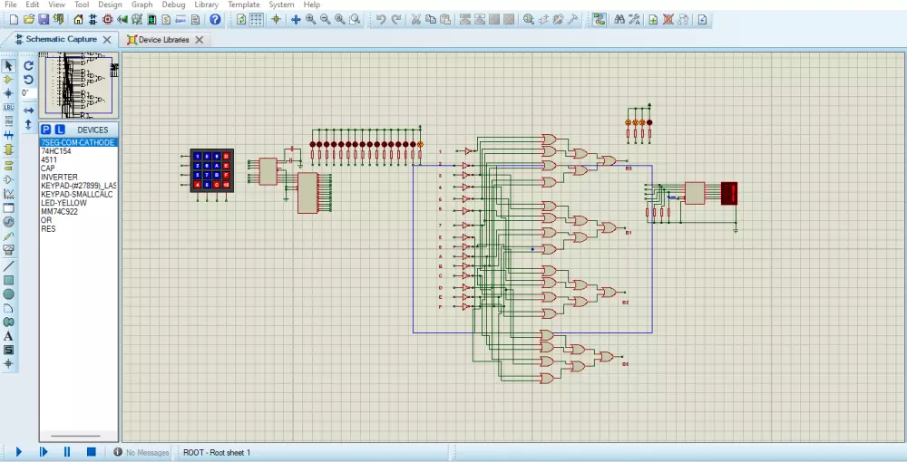 تصميم الدوائر الإلكترونية باستخدام برنامج بروتس Proteus