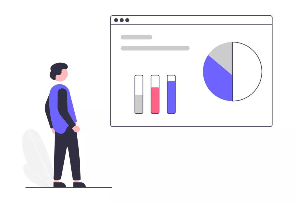 "استخدام React + Tailwind CSS + Chart.js / Recharts لإنشاء رسومات بيانية ديناميكية"