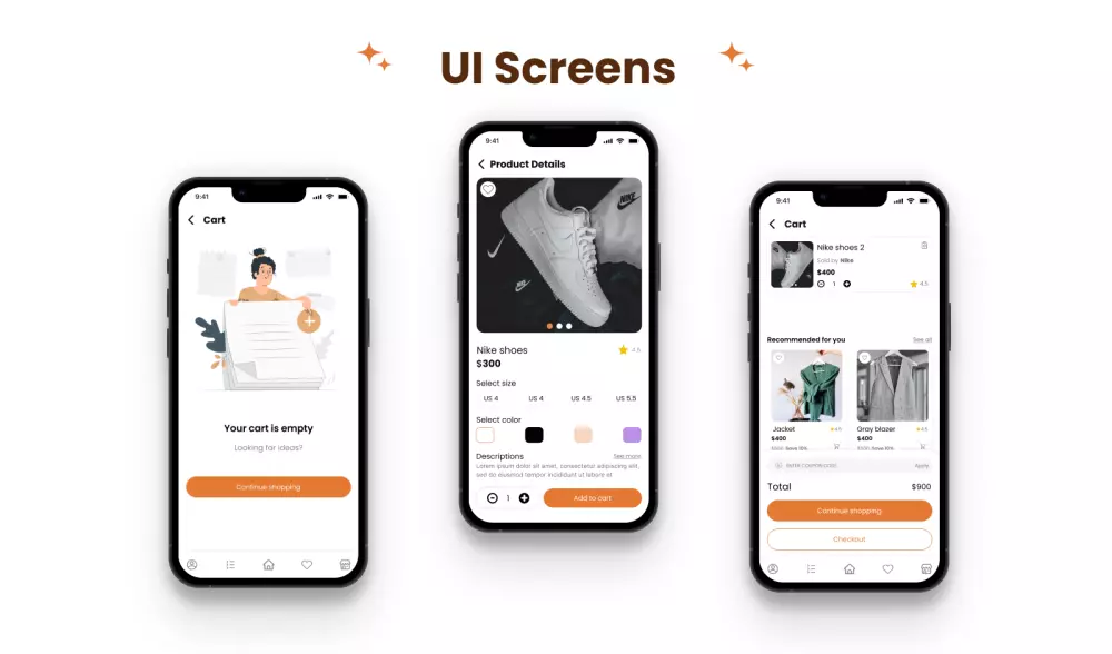 تصميم واجهة تطبيق موبايل احترافية