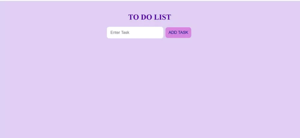 تصميم وتطوير قائمة مهام تفاعلية (To-Do List) بتصميم عصري وسهل الاستخدام