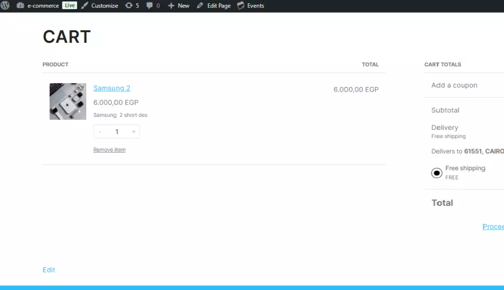 تنفيذ متجر الكتروني احترافي على منصة وردبريس