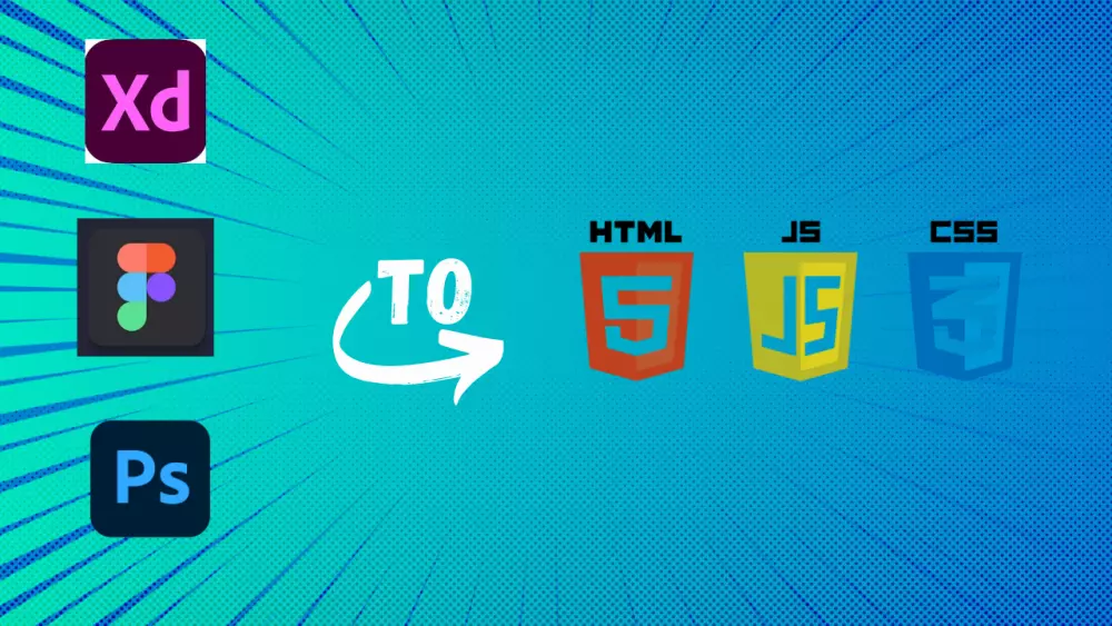 تحويل تصمايم فوتوشوب او فيجما الى HTML & CSS