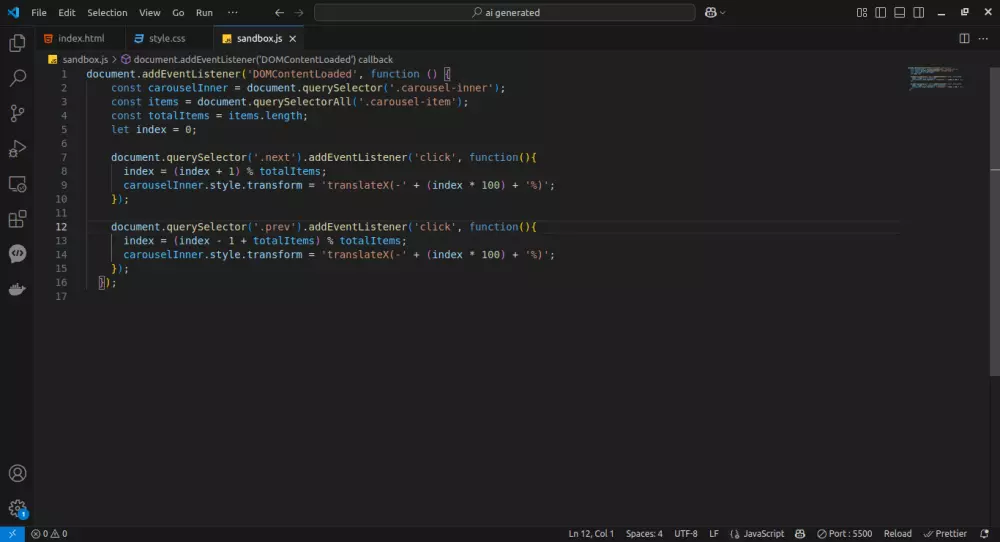 إضافة أكواد أو تأثيرات بسيطة باستخدام لغة JavaScript