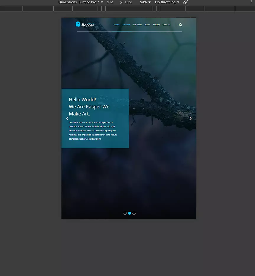 سوف اقوم بتصميم صفحة ويب Landing page | HTML CSS تحتوي على ثلاثة أقسام