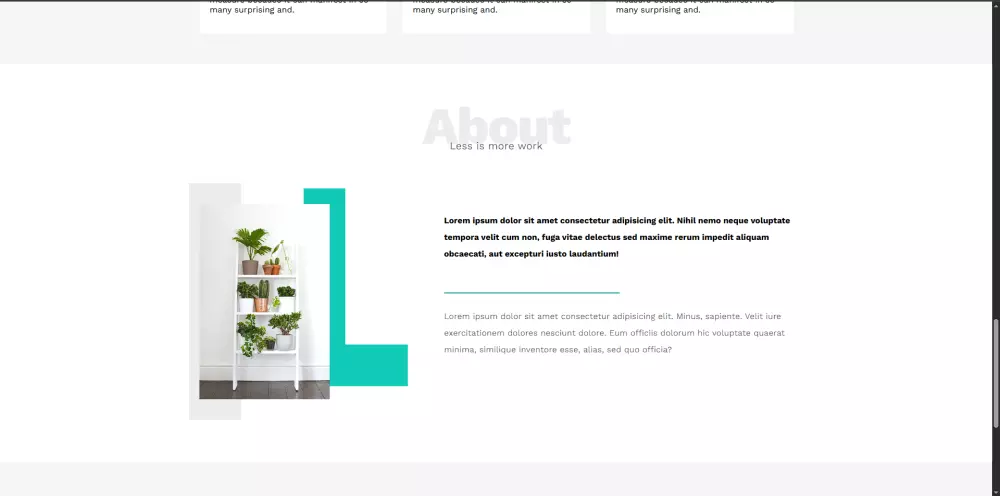 سوف اقوم بتصميم صفحة ويب Landing page | HTML CSS تحتوي على ثلاثة أقسام