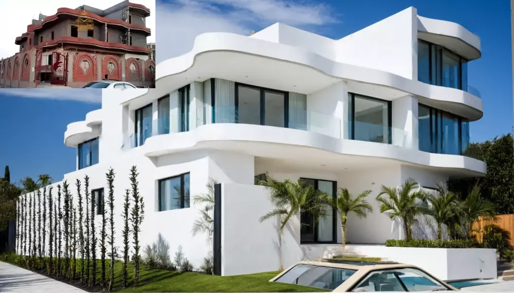 تصميم واجهات البيوت