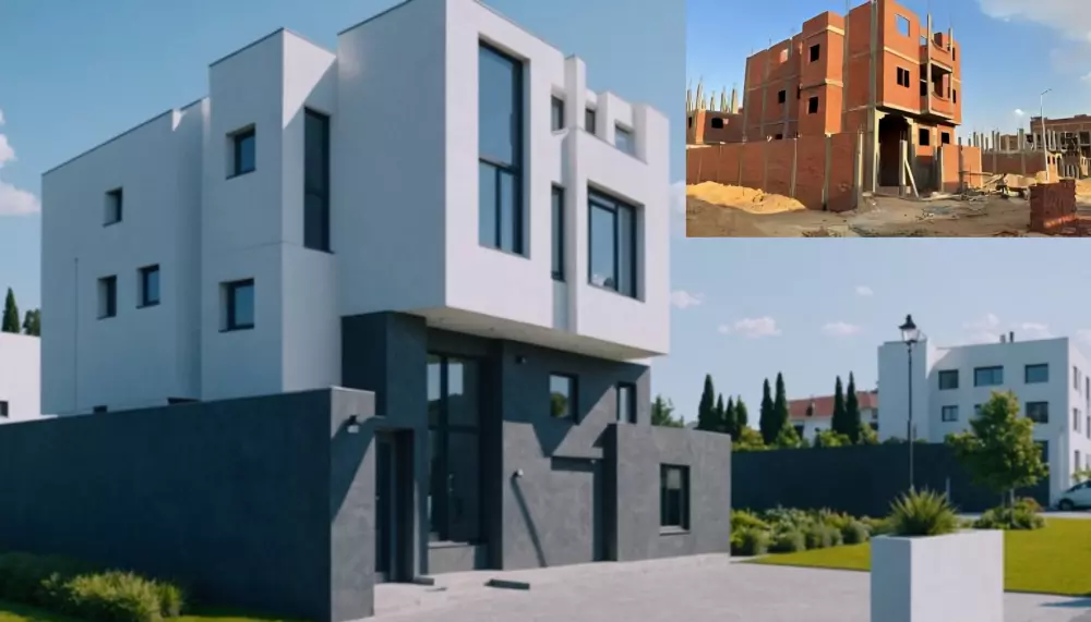 تصميم واجهات البيوت