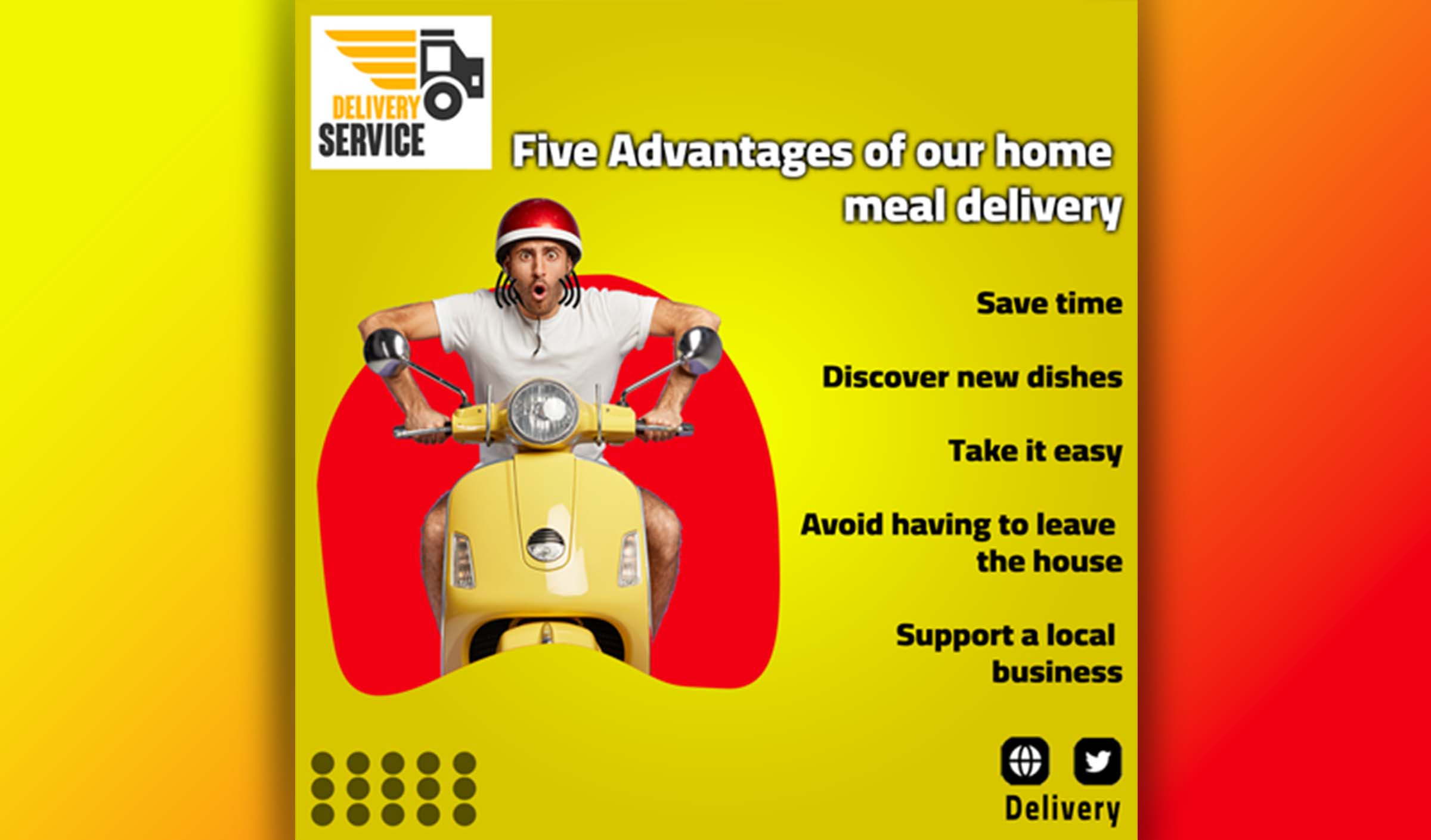 تصاميم سوشيال ميديا تخيلية