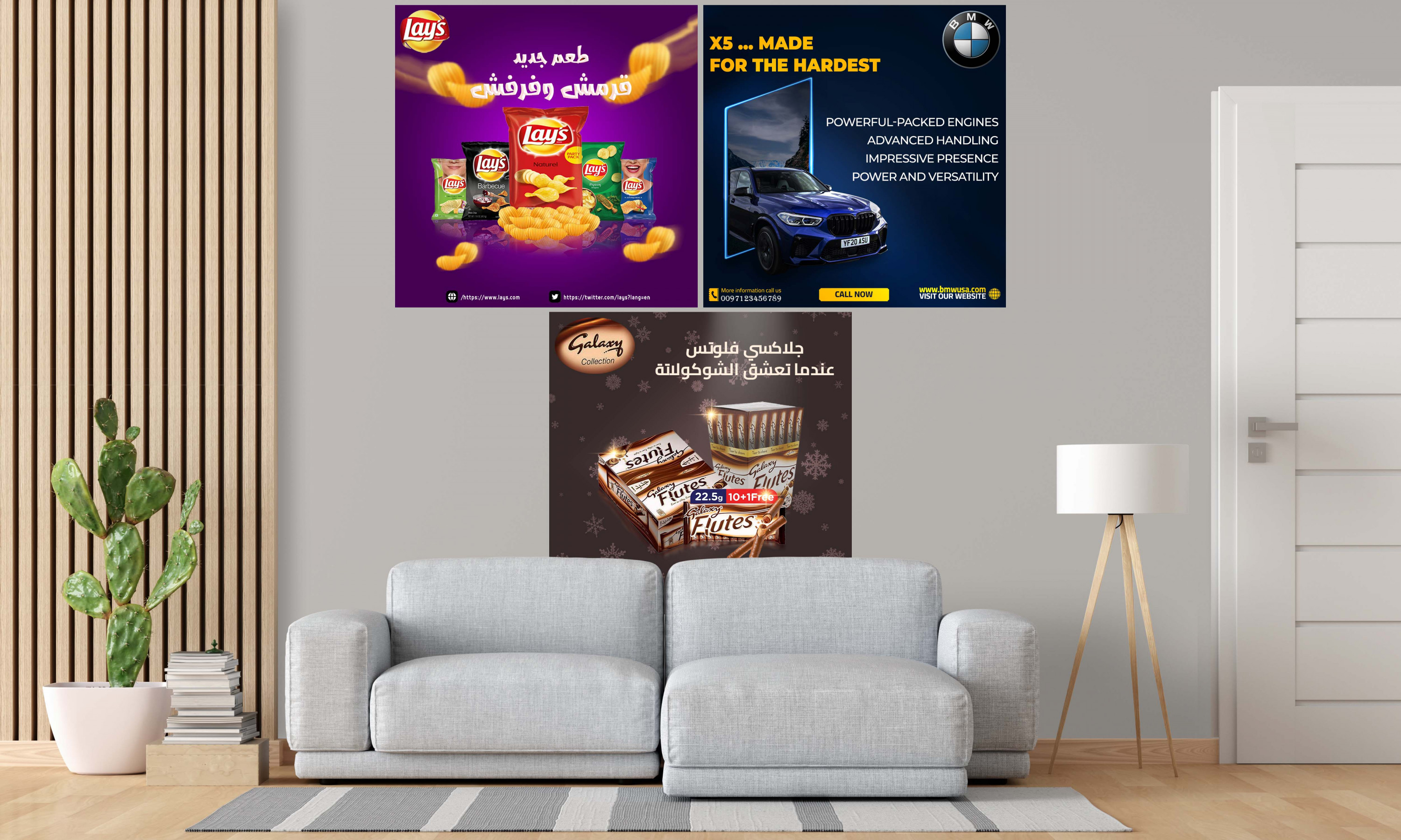 تصميمات إبداعية لوسائل التواصل الاجتماعي