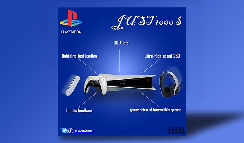 تصميمات إبداعية لوسائل التواصل الاجتماعي