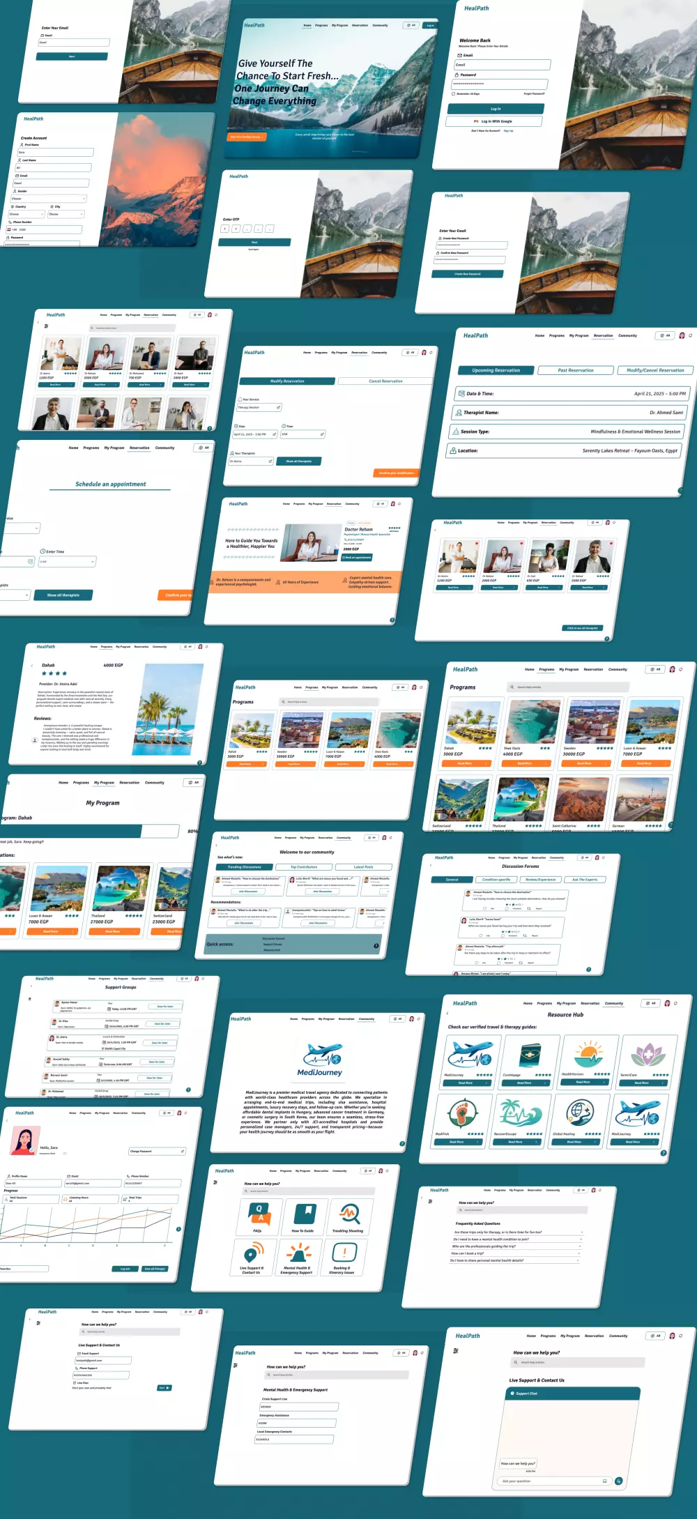 🎨 تصميم واجهات مستخدم وتجربة مستخدم احترافية باستخدام Figma – Fully Responsive