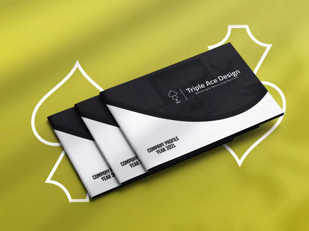 تصميم بروفايل " ملف تعريفي " / كتالوج  للشركات