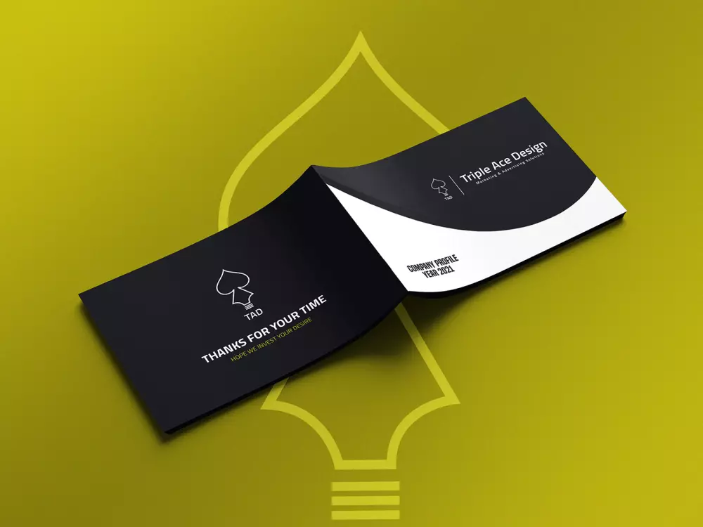 تصميم بروفايل " ملف تعريفي " / كتالوج  للشركات