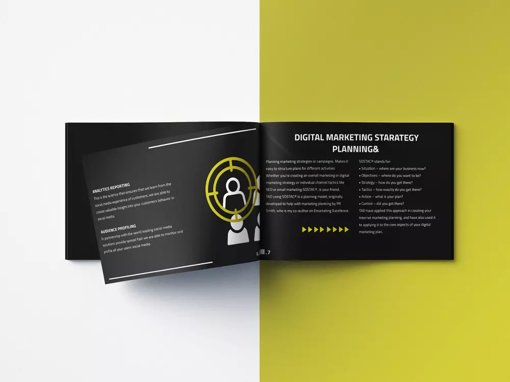 تصميم بروفايل " ملف تعريفي " / كتالوج  للشركات