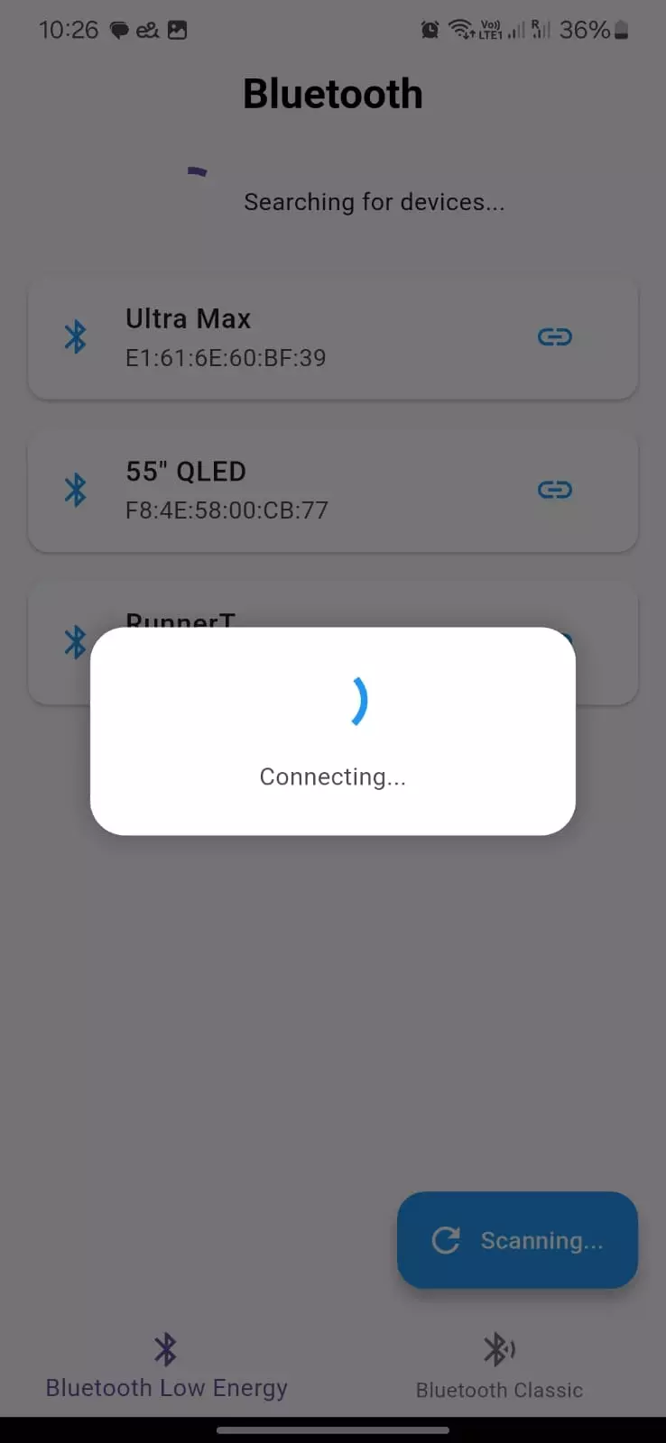 تطوير تطبيق Flutter للاتصال بـ ESP32 و HC-05 عبر Bluetooth
