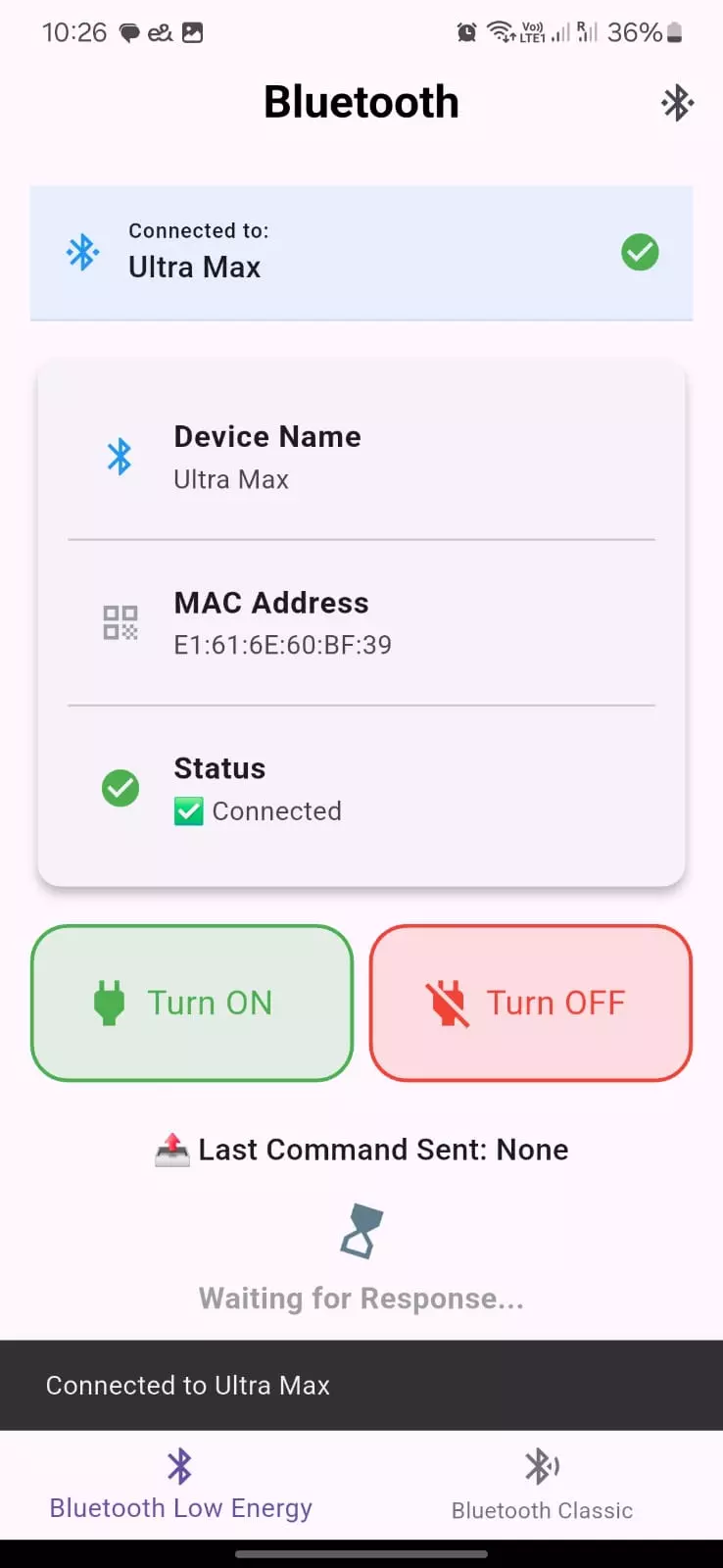 تطوير تطبيق Flutter للاتصال بـ ESP32 و HC-05 عبر Bluetooth