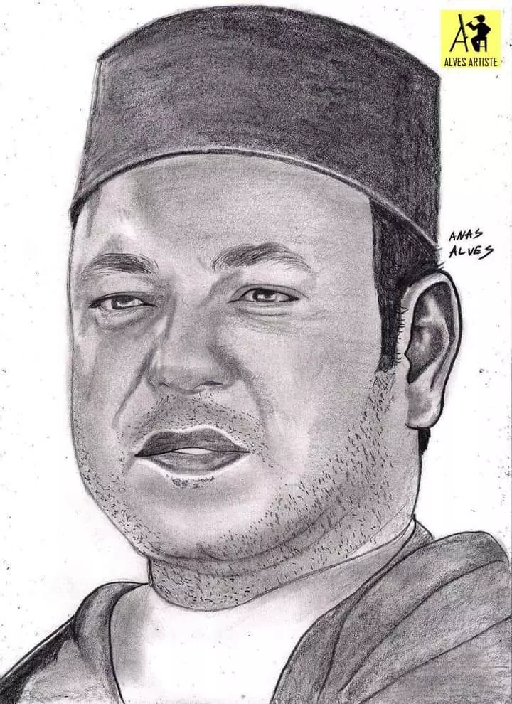 رسم بورتريهات احترافية بقلم الرصاص بتفاصيل دقيقة