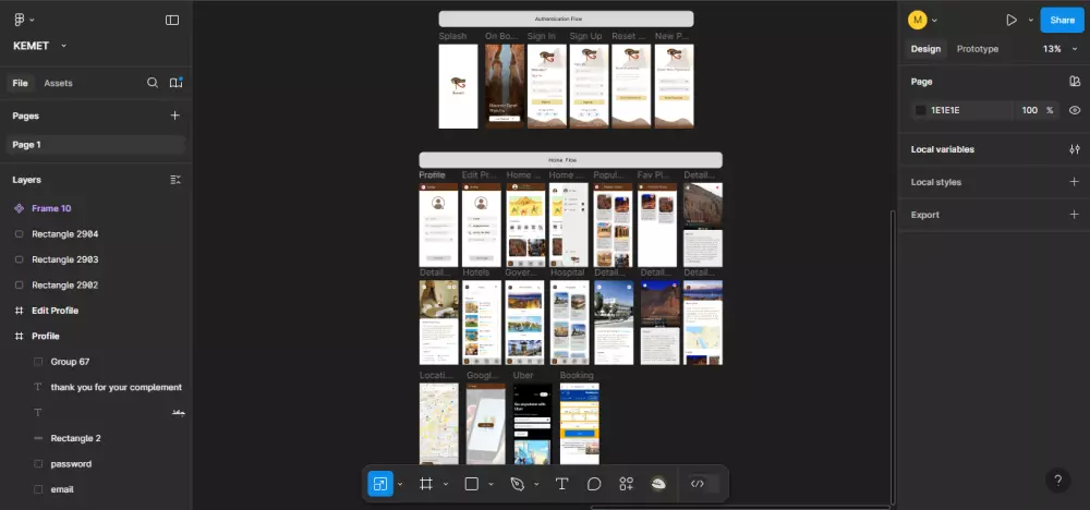 أقدم لك خدمة تصميم UX/UI احترافي باستخدام Figma، حيث أقوم بإنشاء واجهات مستخدم جذابة وعملية تتناسب مع احتياجاتك وتساعد في تحسين تجربة المستخدم لتطبيقك أو موقعك الإلكتروني. ستضمن لك هذه الخدمة تصميماً متناسقاً وسهل الاستخدام