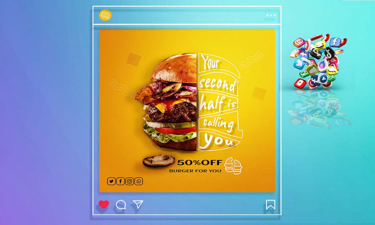 3 تصاميم سوشيل ميديا مقابل 5$فقط شامل لـ منشور | غلاف صفحة | صورة مصغر