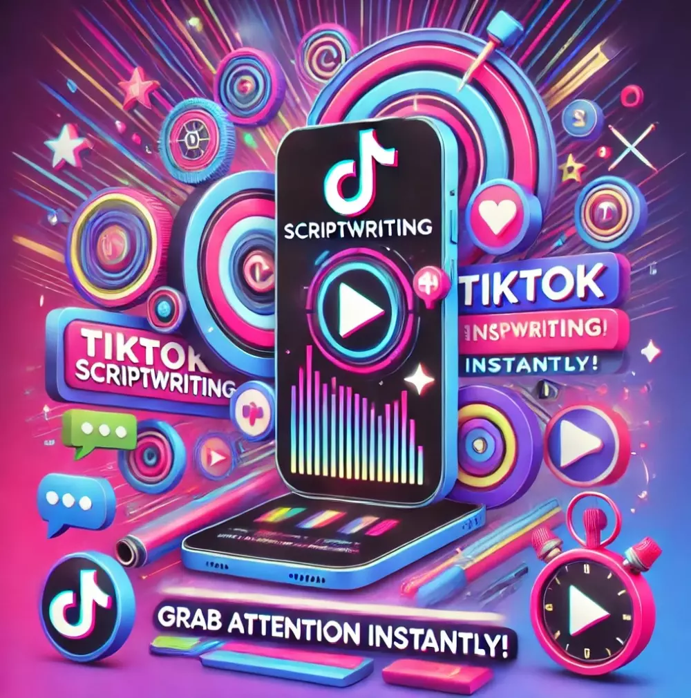 كتابة سكريبت احترافي لمحتوى تيك توك – يخطف الانتباه من أول ثانية!
