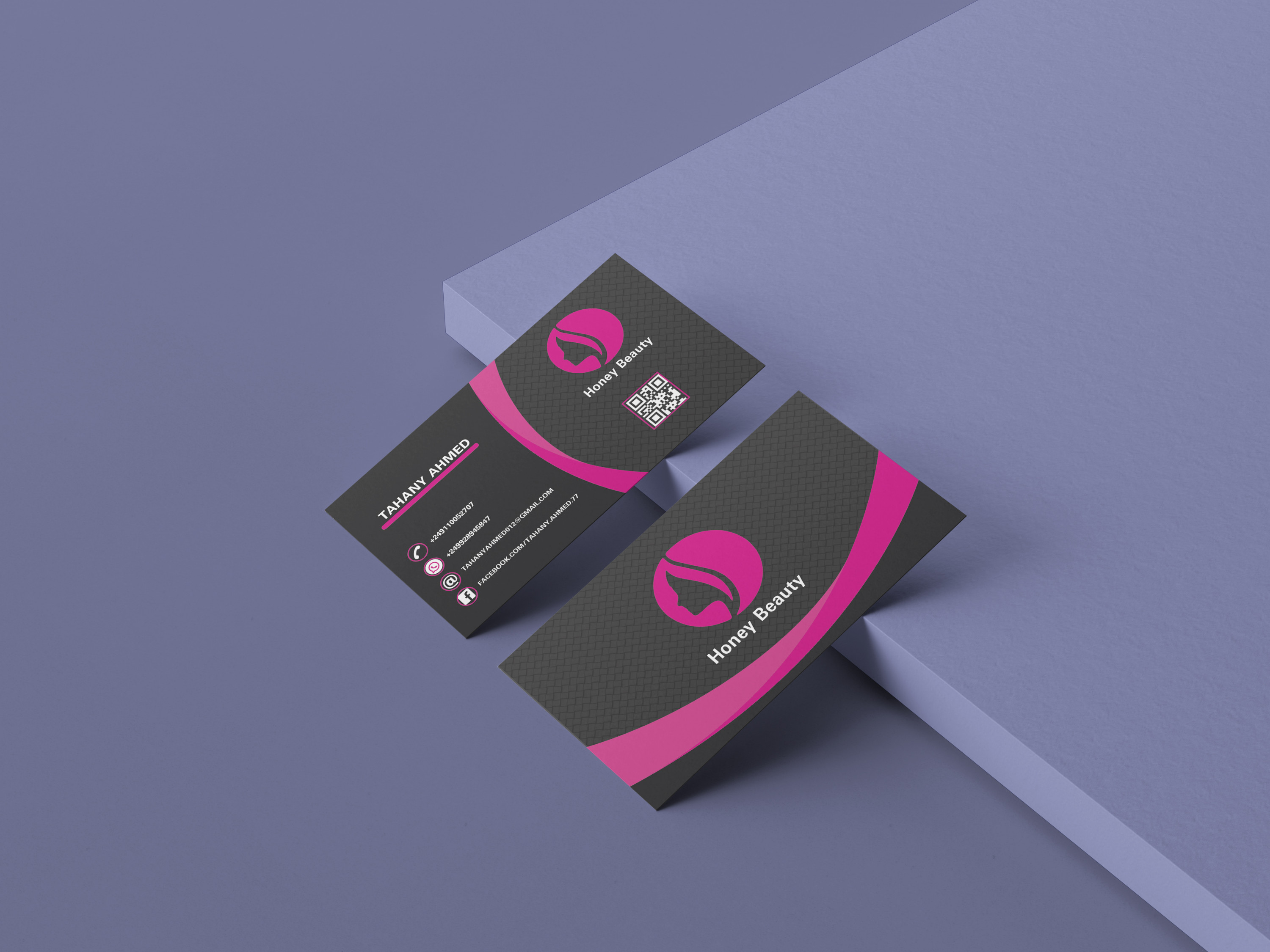 صمم بزنس كارد احترافي مقابل 5 دولارات فقط