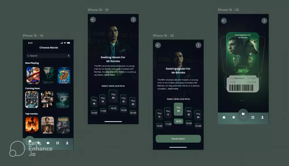 تصميم واجهات وتطبيقات مستخدم UI/UX احترافية