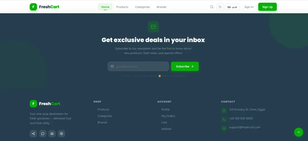 انشاء موقع ويب متجاوب مع جميع الشاشات HTML,CSS,Reactjs ,Bootstrap