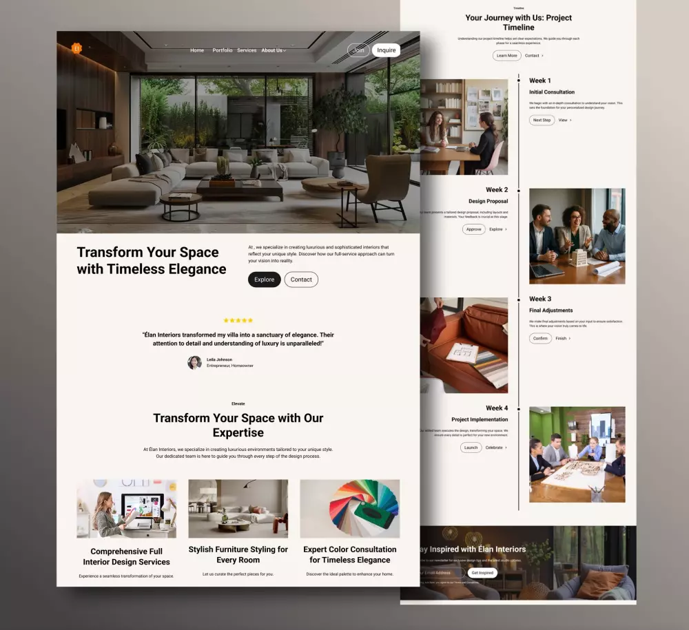 تصميم واجهات مستخدم (UI) وتجربة المستخدم (UX) احترافي ل المواقع وتطبيقات