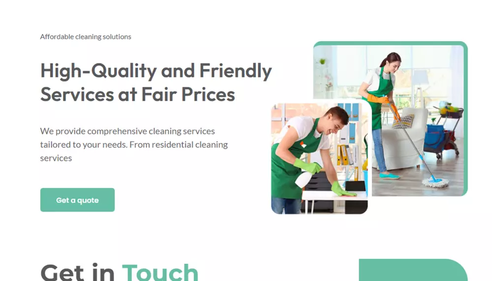 تكويد صفحة هبوط