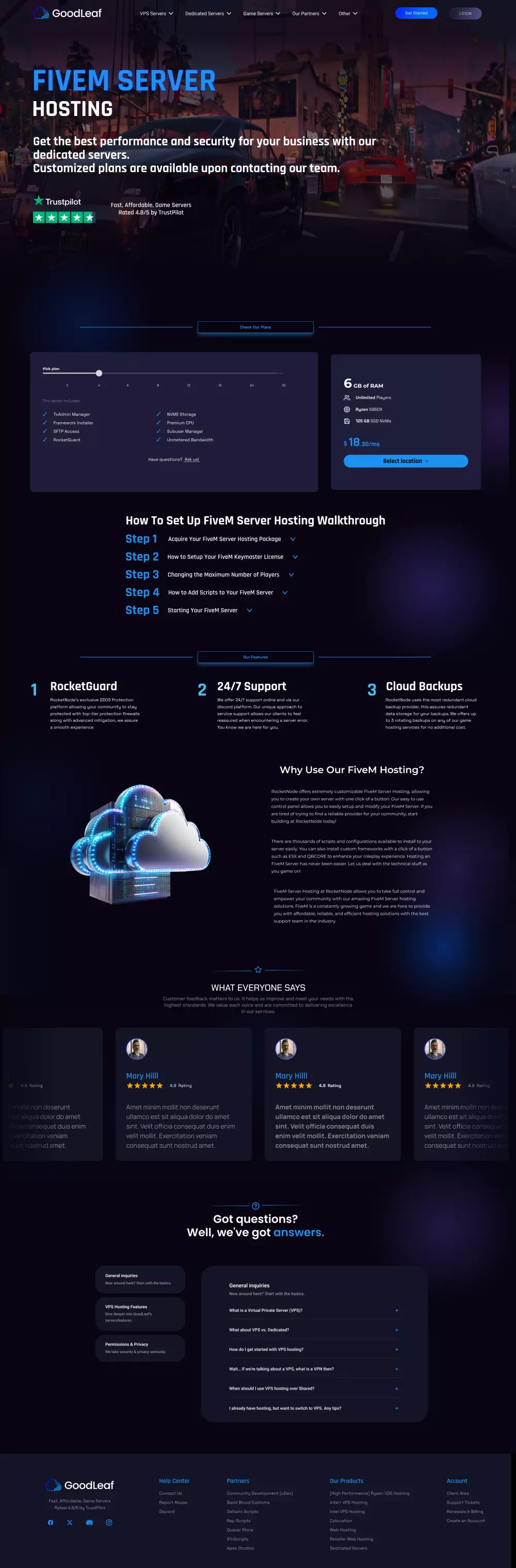 تصميم صفحة هبوط