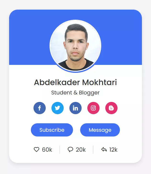 ساقوم بتصميم بطاقة عمل وبطاقة شخصية مع برمجتها ب HTML و css