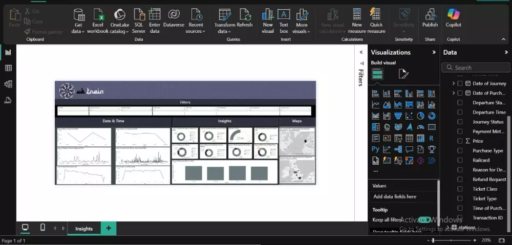 تحليل البيانات بإستخدام (Power BI)