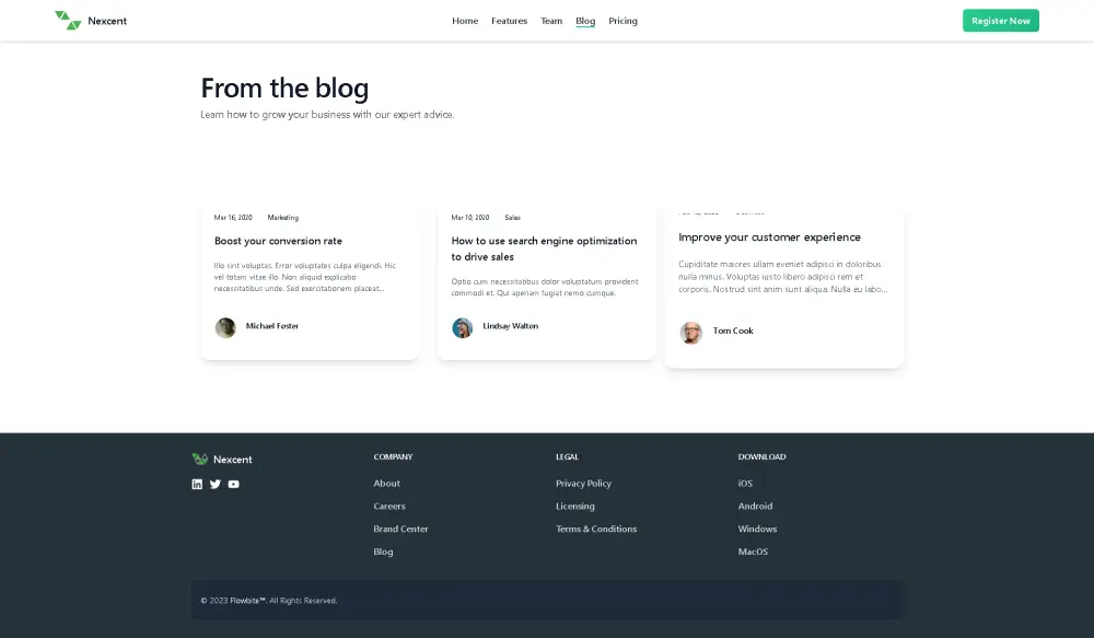 تصميم واجهات مواقع وLanding Page ( صفحة هبوط ) احترافية