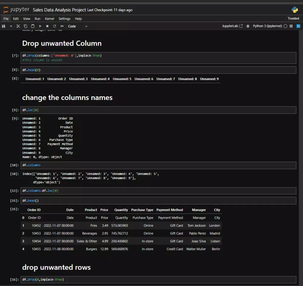 تحليل البيانات واستكشافها باستخدام بايثون