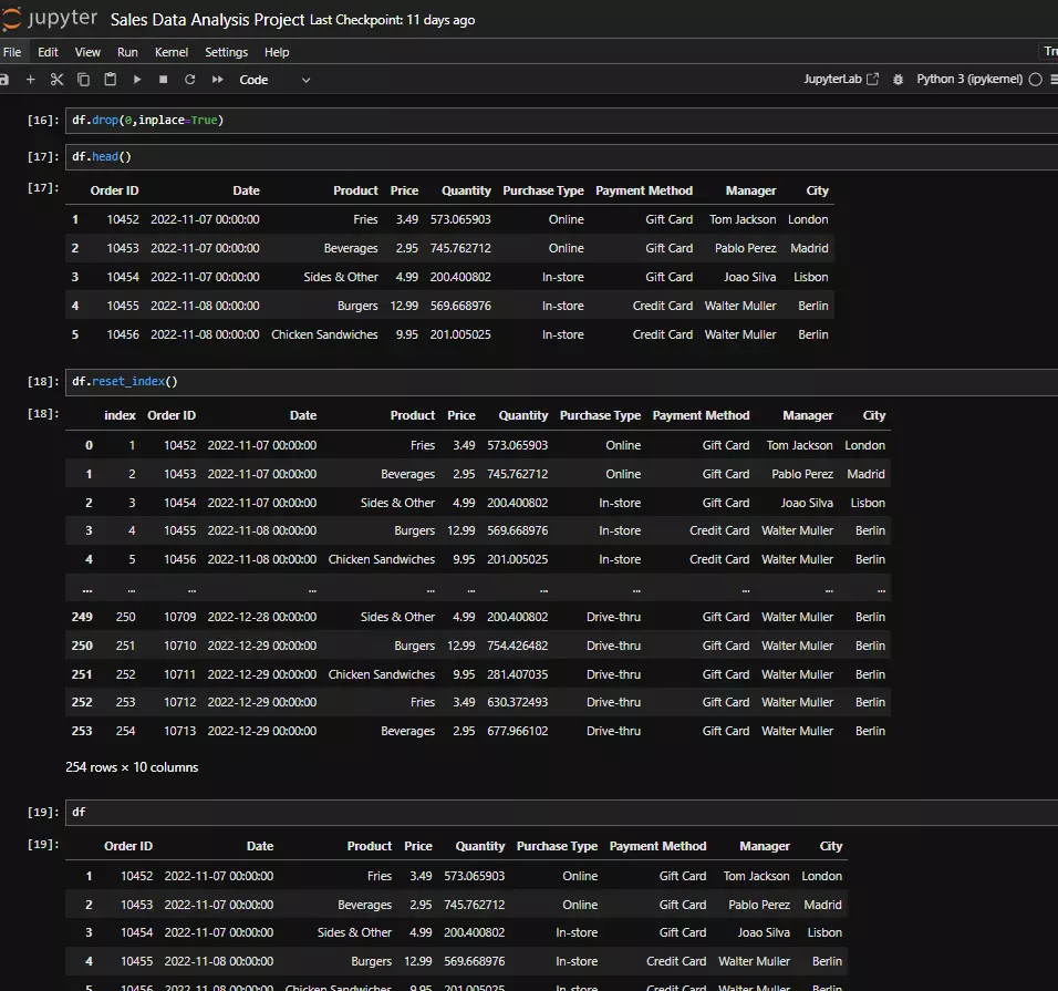 تحليل البيانات واستكشافها باستخدام بايثون