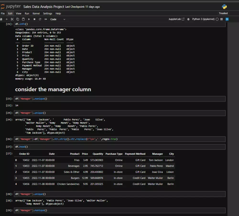 تحليل البيانات واستكشافها باستخدام بايثون