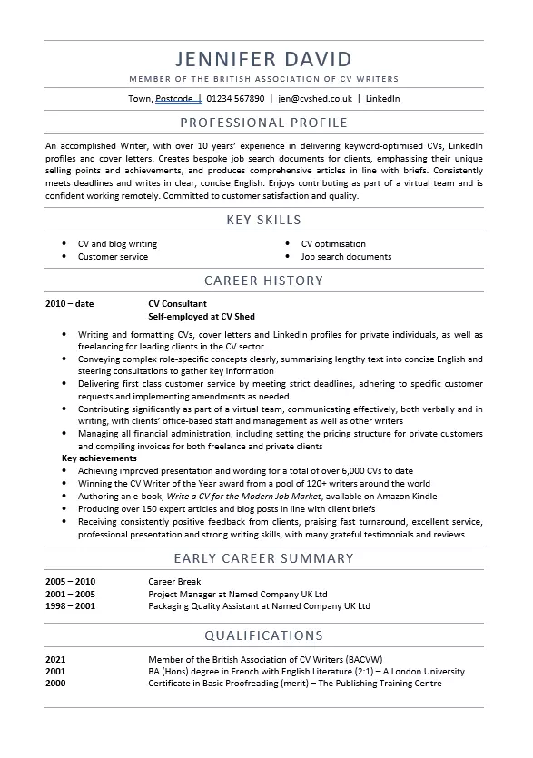 عمل CV بطريقه احترافية
