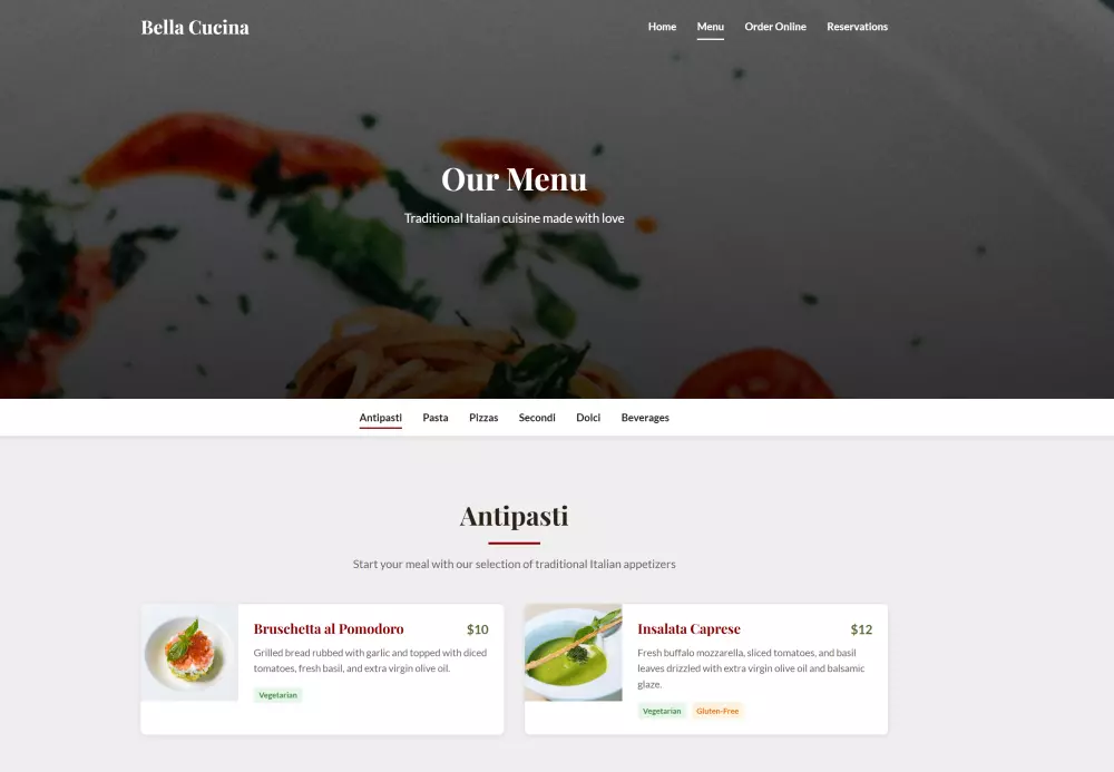 تصميم موقع احترافي ومتجاوب