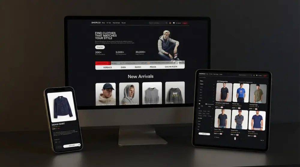 تصميم وتطوير متجر إلكتروني احترافي بنظام (SPA)