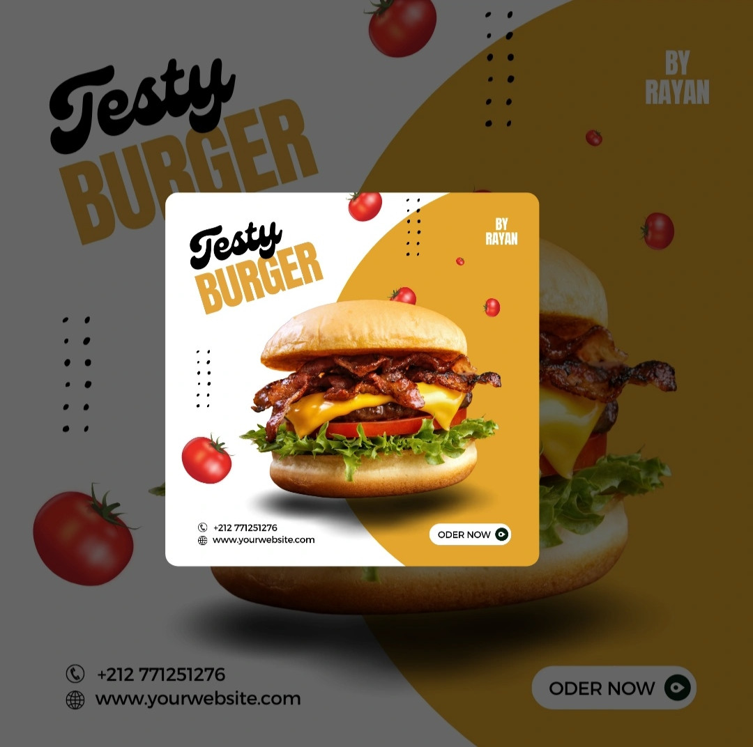 تصميم بوست او علان سوشيال ميديا احترافي مميز و جذاب