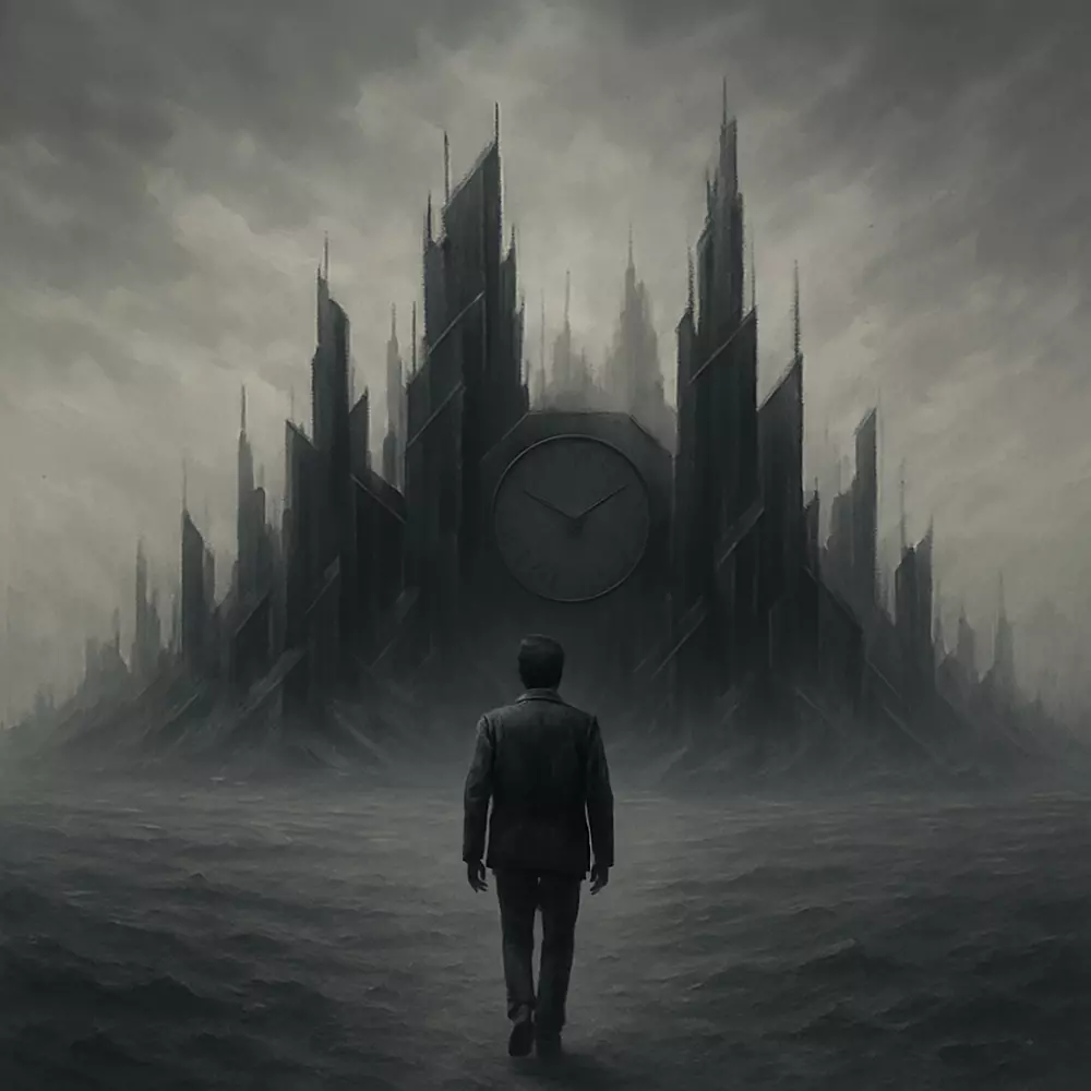 عالم خيالي غامض : قصة قصيرة 380 كلمة عن مدينة الرماد