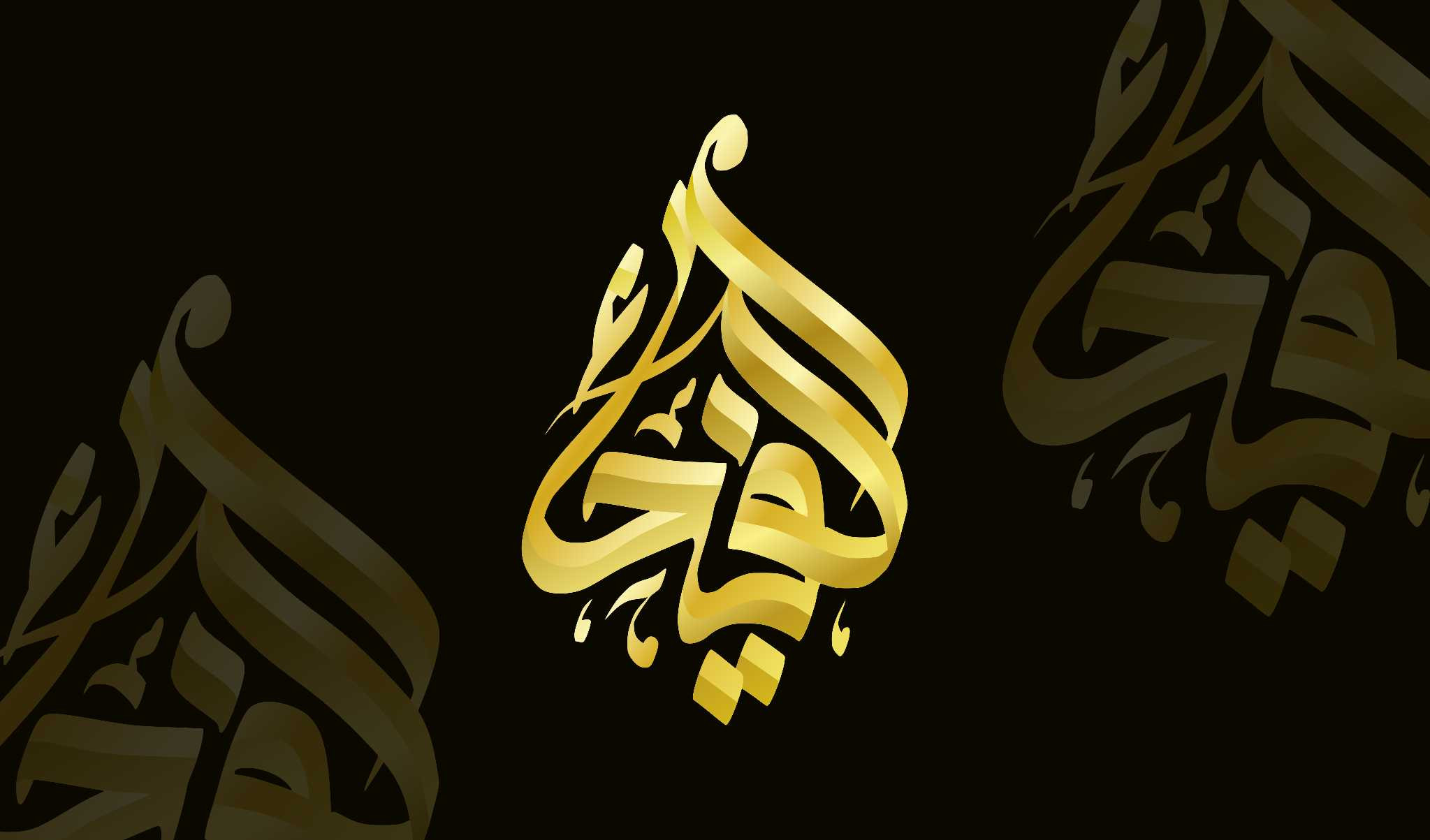 تصميم شعار بالخط العربي الحر أو بالكوفي التربيعي