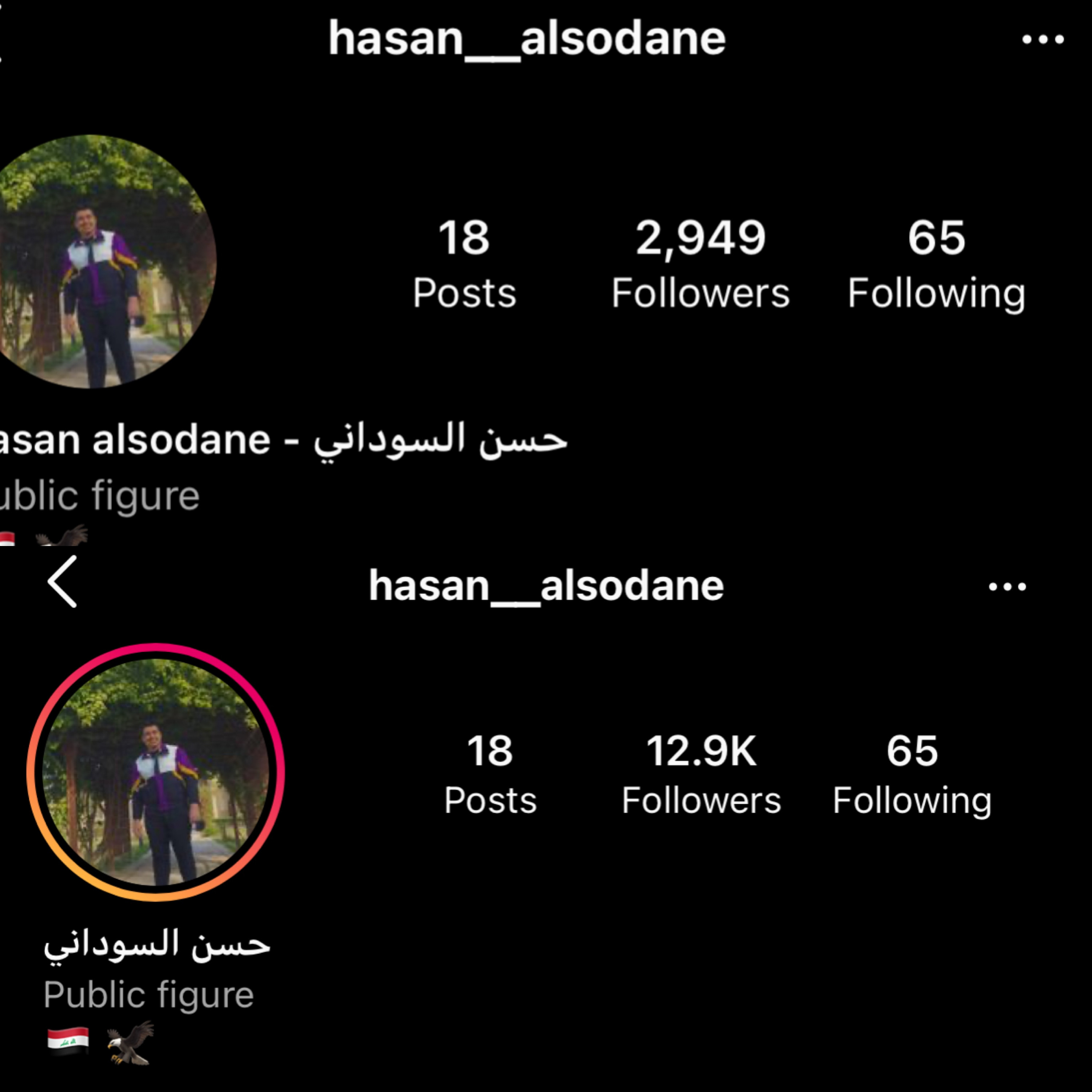 3000 متابع انستغرام مع ضمان تعويض 30 يوم في حال نقص