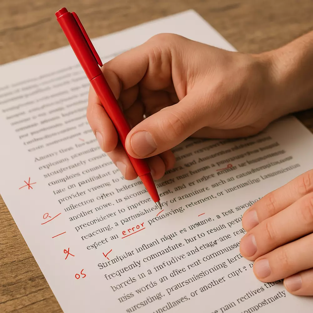 التدقيق اللغوي (اعادة الصياغة-فحص الاخطاء الاملائية- تصحيح قواعد اللغة الإنجليزية)