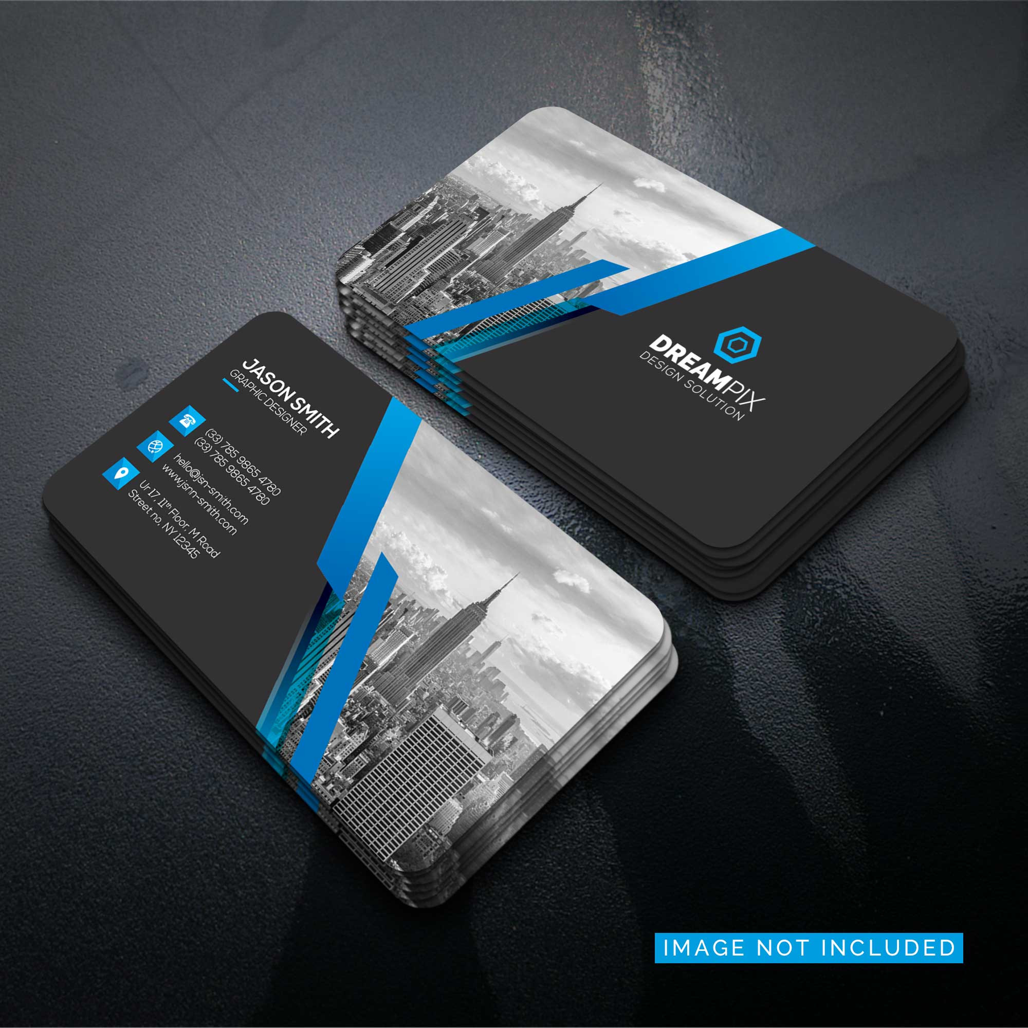 تصميم بطاقة أعمال - بزنس كارد - ( Business card )